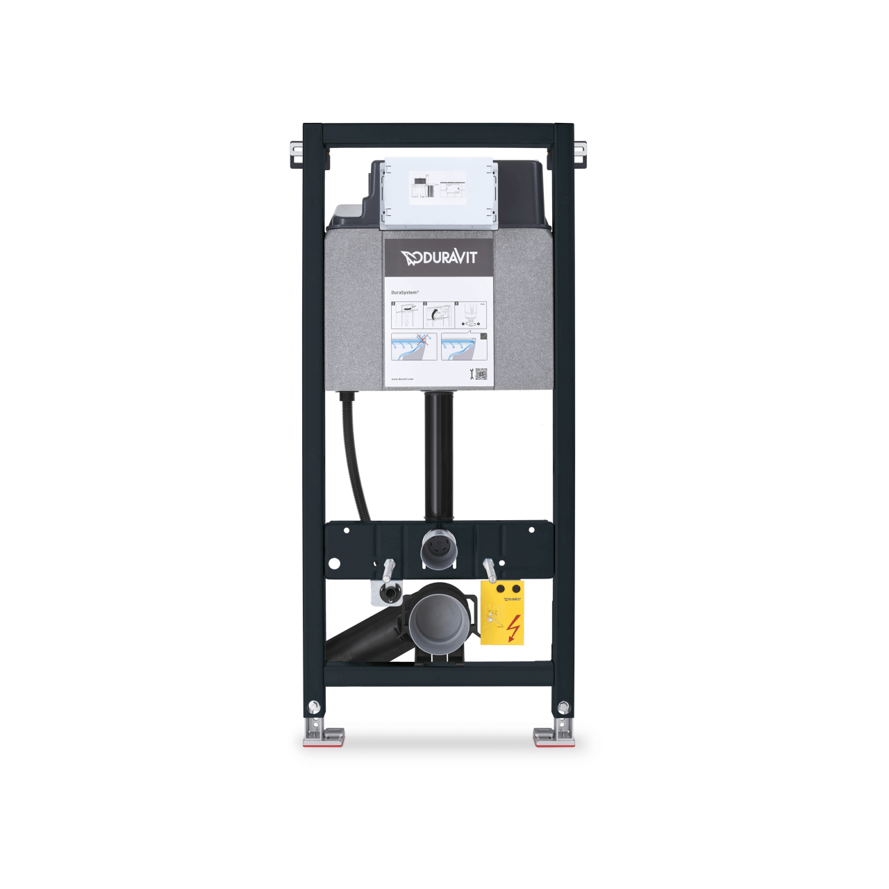 Duravit - WC-Element - DuraSystem 50 x 114,8 cm Standard vormontiert