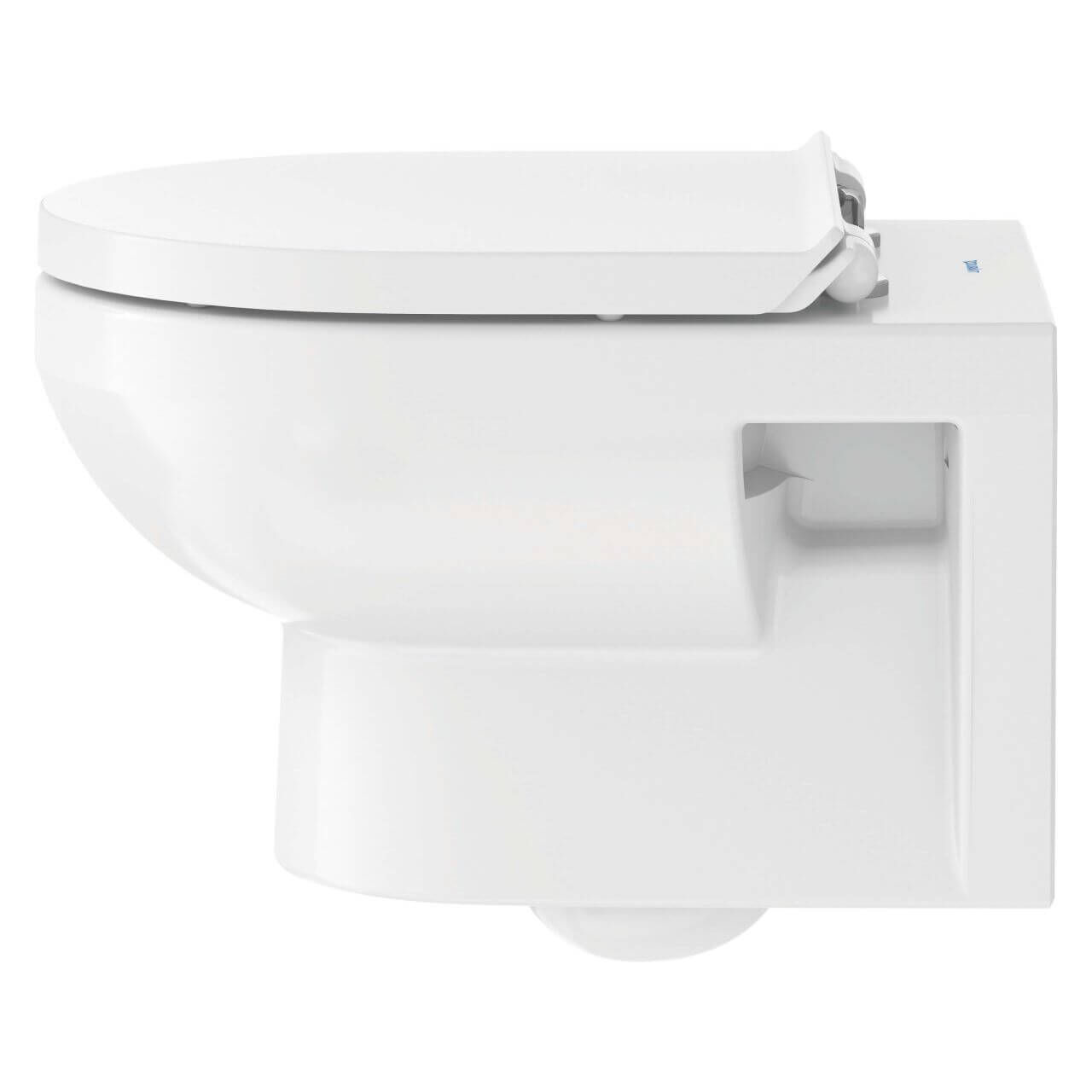 Duravit Wand-WC Set No.1 Rimless Weiß mit Absenkautomatik