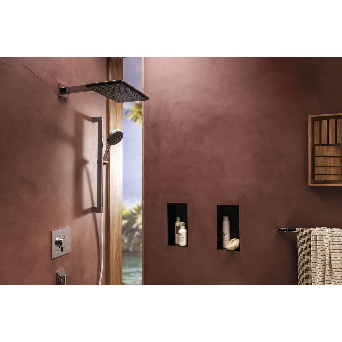 Hansgrohe Thermostat Ecostat Comfort E UP für 2 Verbraucher 24 l/min chrom