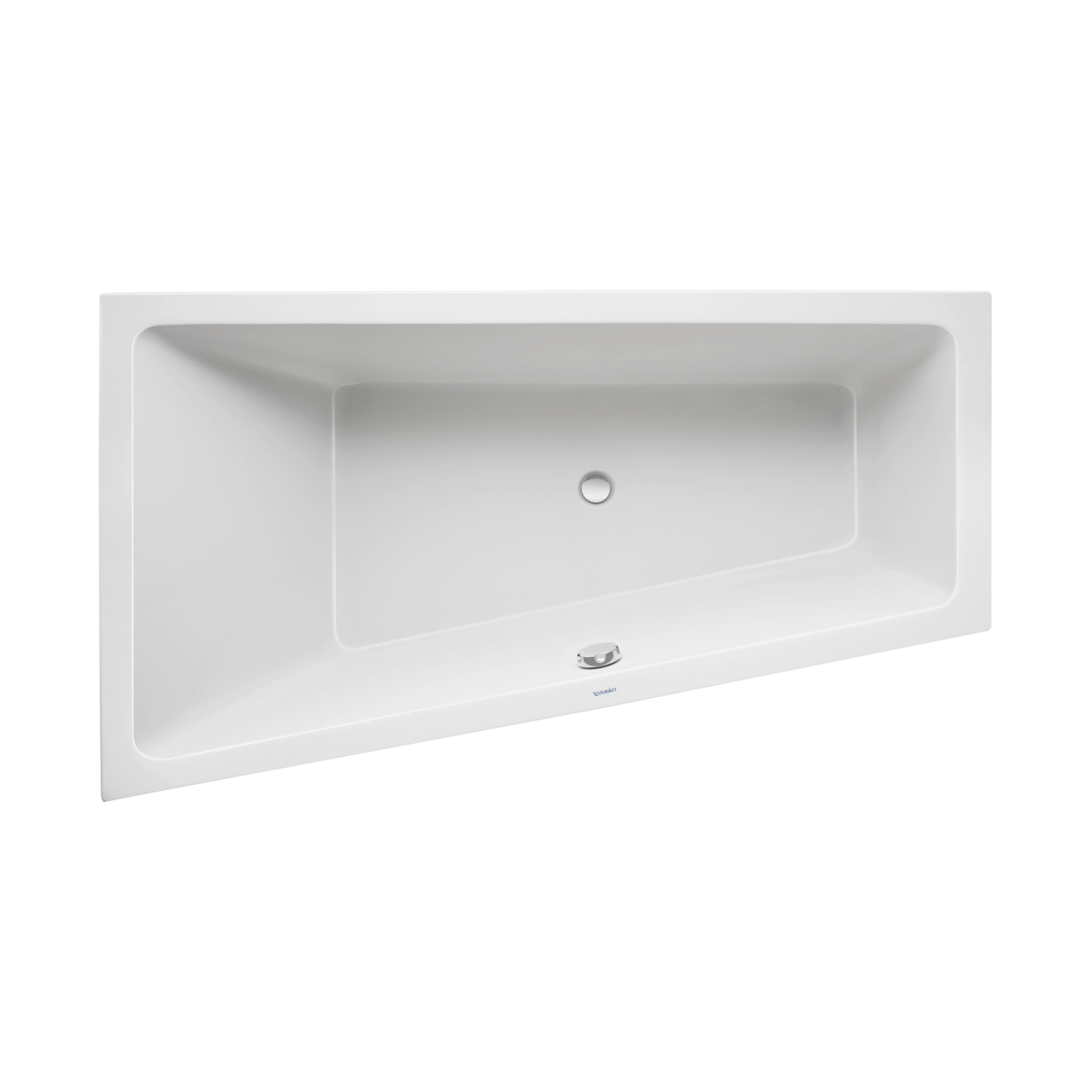 Duravit Trapez-Badewanne No.1 170x100 cm Weiß links