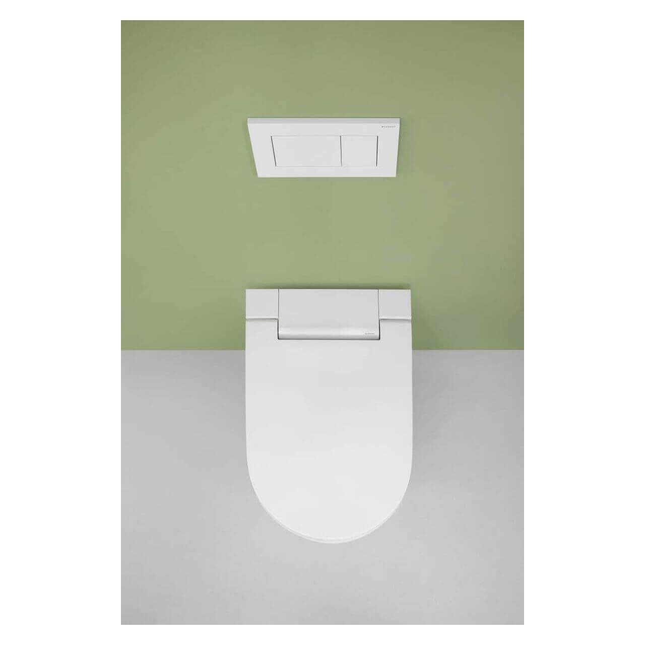 Geberit Dusch-WC AquaClean Alba, spülrandlos mit KeraTect-Beschichtung