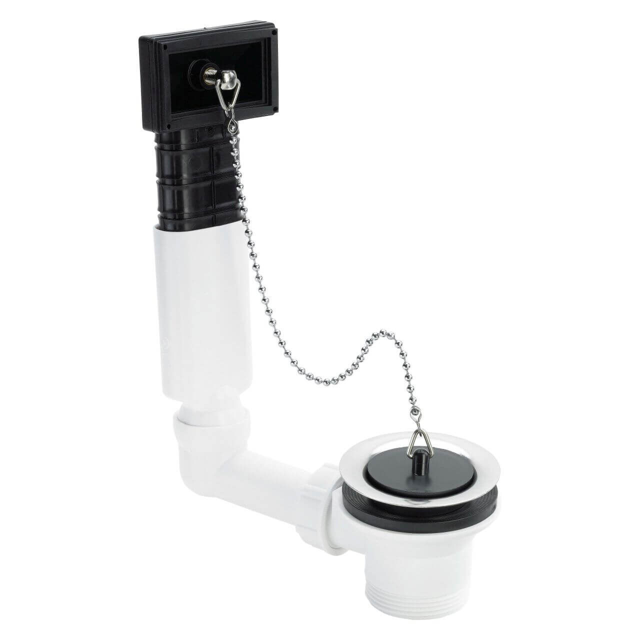 Viega Ab-/Überlaufgarnitur 7462.71 Weiß Kunststoff