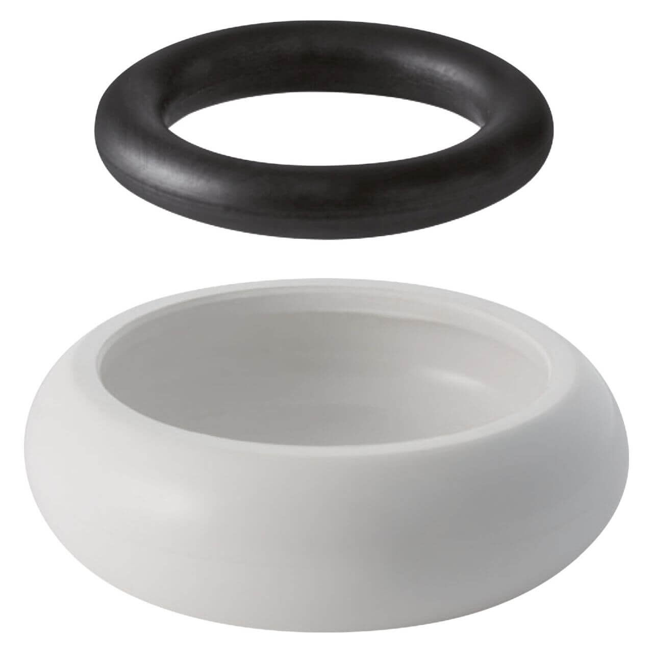 Geberit - Spülbogen-Außenverbinder - 44 mm Weiß | Spülrohre | WC-Keramiken