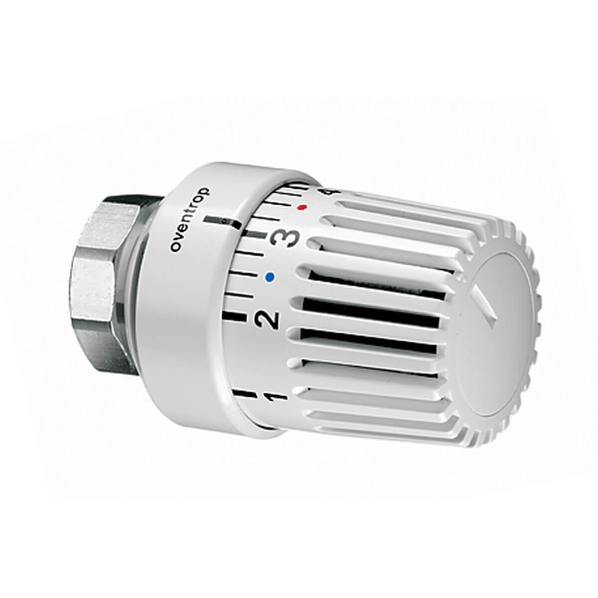 Oventrop Thermostat Uni LI 7-28 °C mit Nullstellung mit Flüssig-Fühler weiß