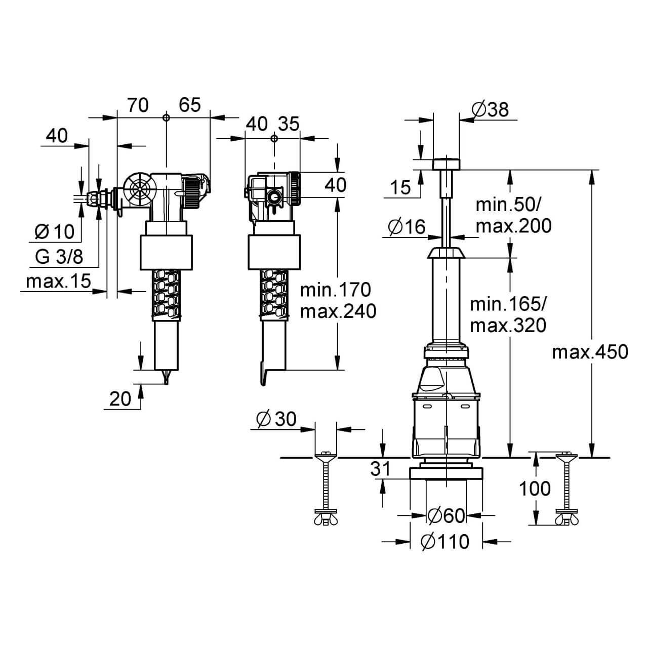 Grohe Austauschgarnitur für Aufsatz-Spülkästen Mattchrom/Chrom (43907PI0) – jetzt bei Meds24 Grohe Austauschgarnitur für Aufsatz-Spülkästen Mattchrom/Chrom (43907PI0)