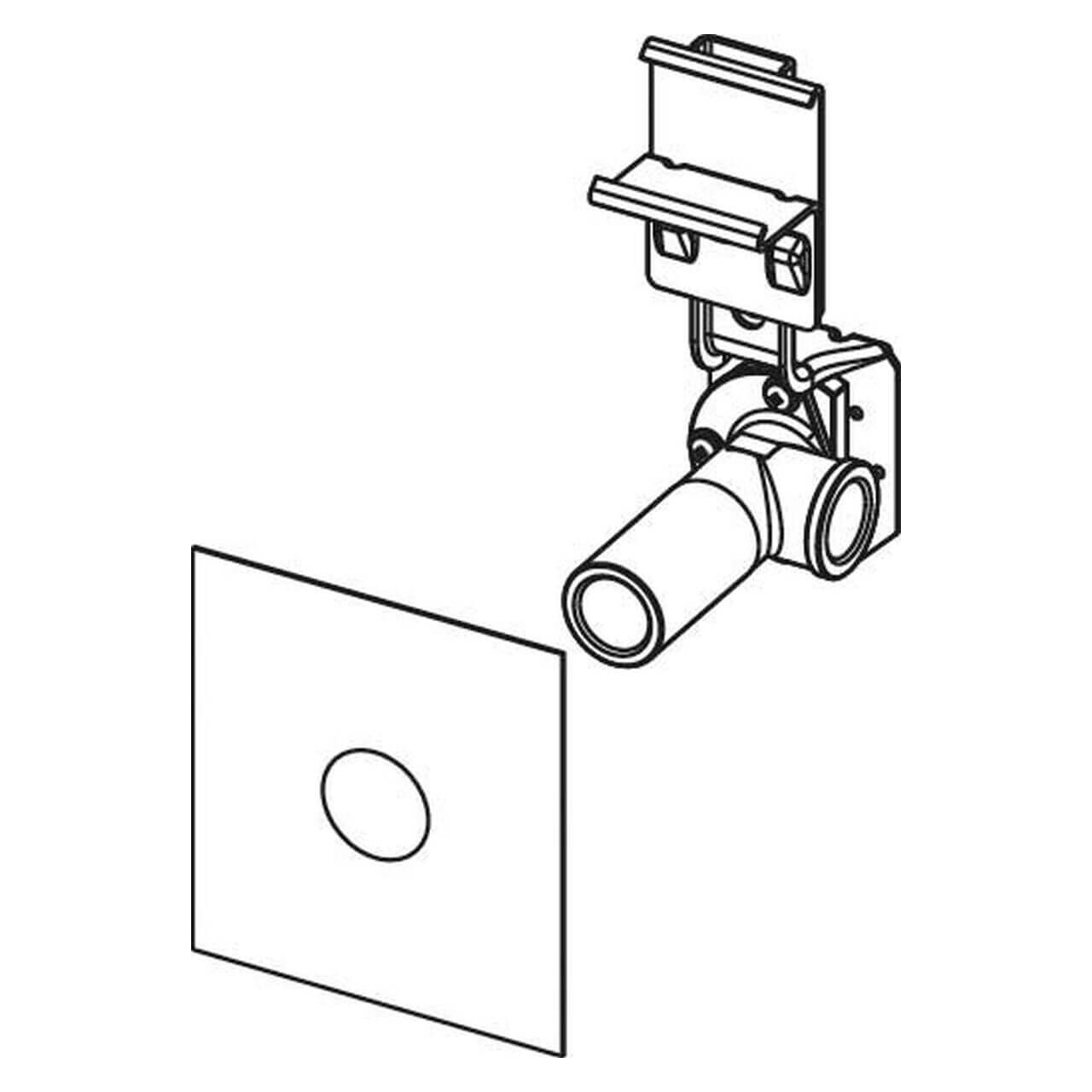 Tece Armaturenanschluss 1/2" Siliziumbronze