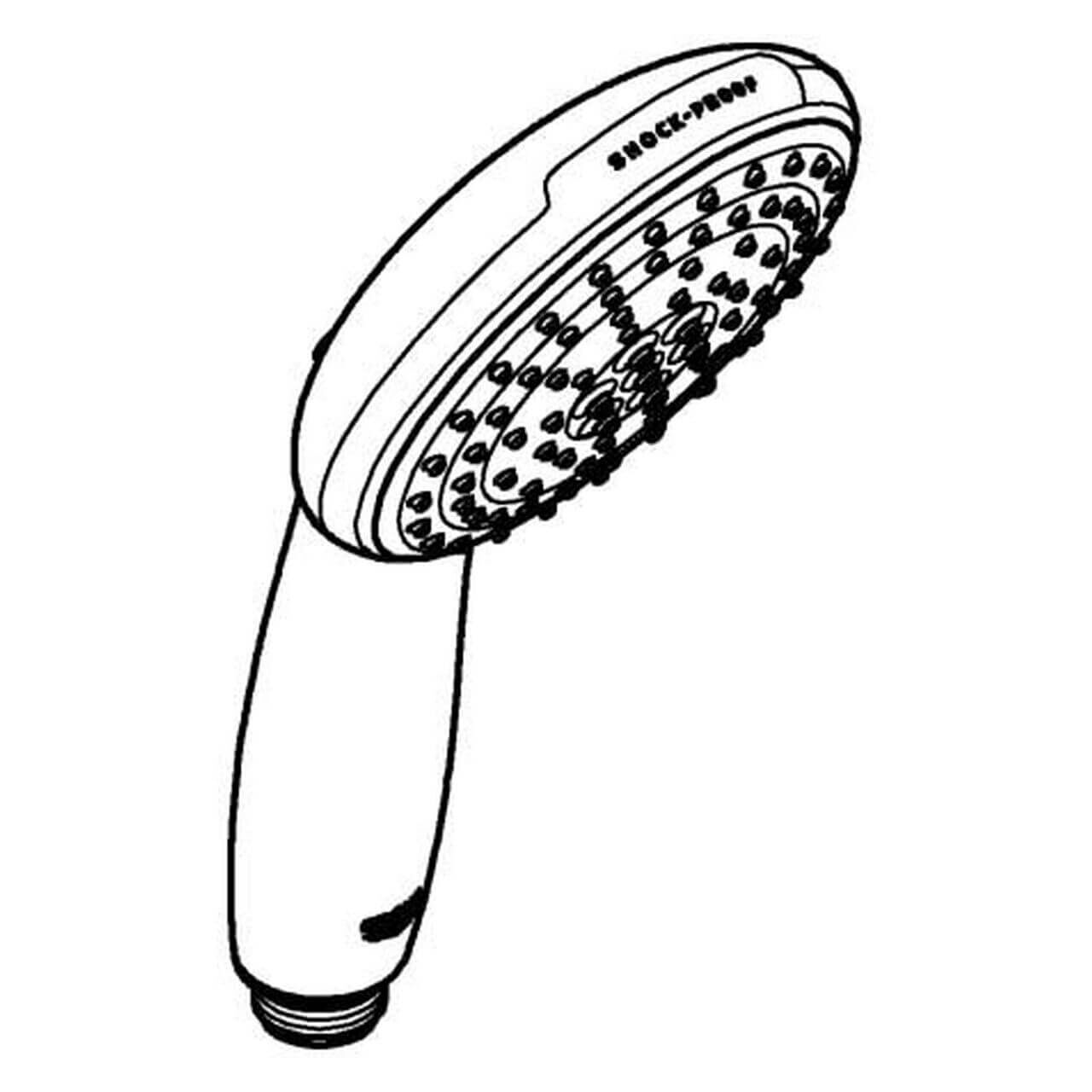 Grohe Handbrause Tempesta 110 mit 2 Strahlarten Chrom