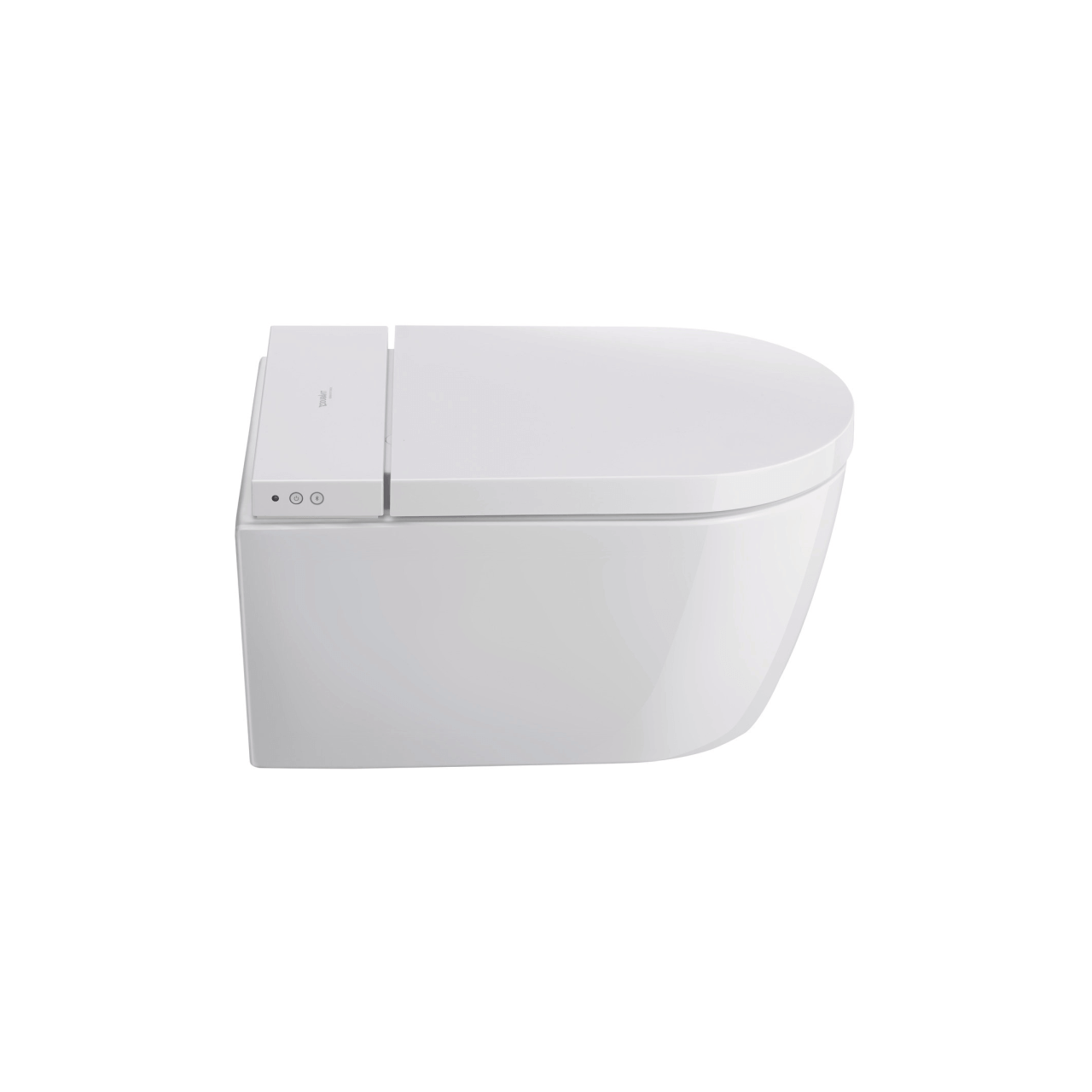 Duravit Wand-WC Starck Plus Compact 37,8x57,5 cm Rimless Weiß (650000012004320)