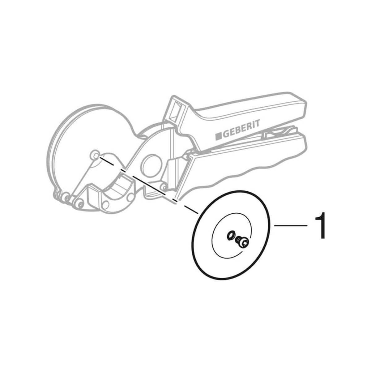 Geberit Schere Mepla Ø 14-26 mm für Rohre