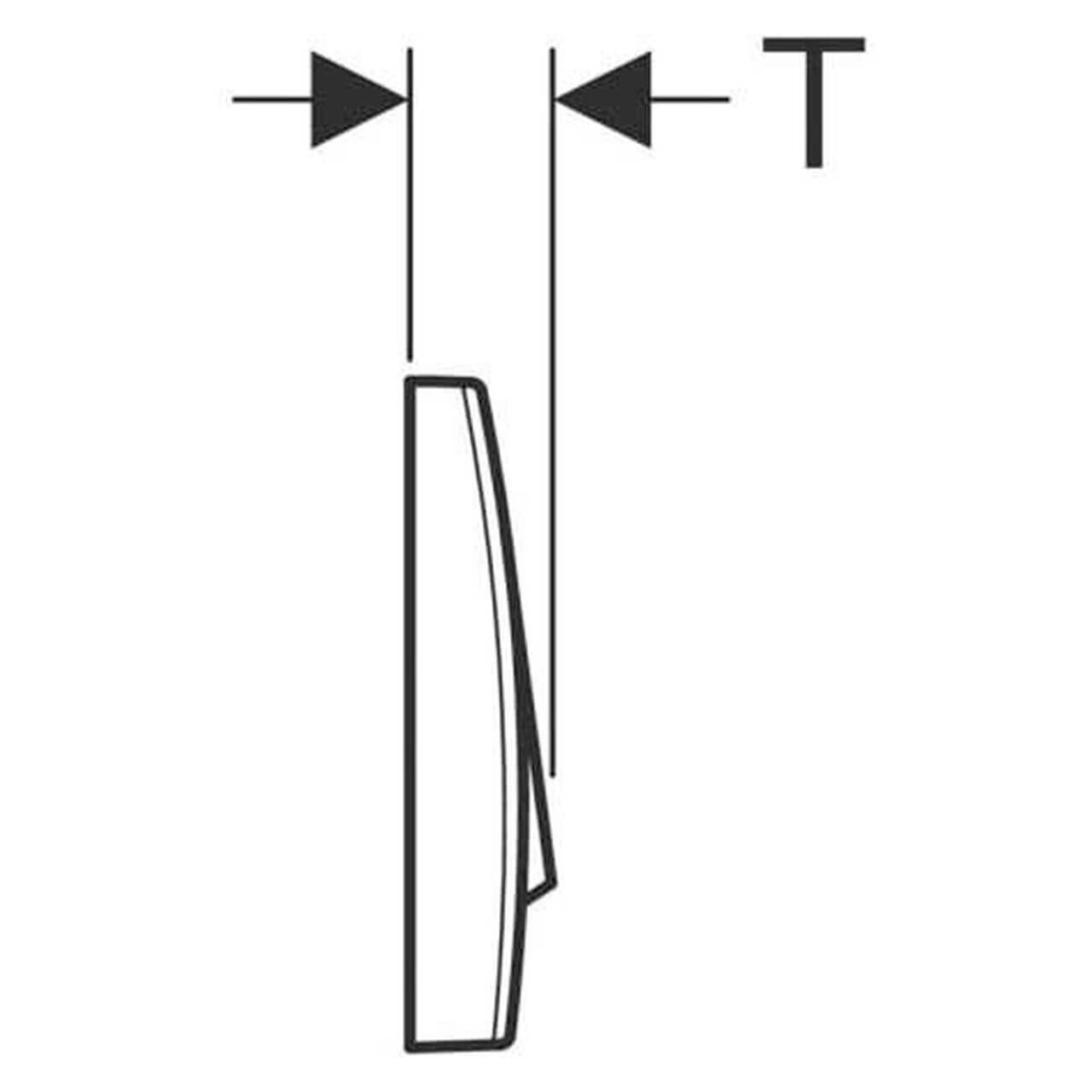 Geberit Betätigungsplatte 200F Weiß für Spül-Stopp-Spülung (115222111) – jetzt bei Meds24 Geberit Betätigungsplatte 200F Weiß für Spül-Stopp-Spülung (115222111)
