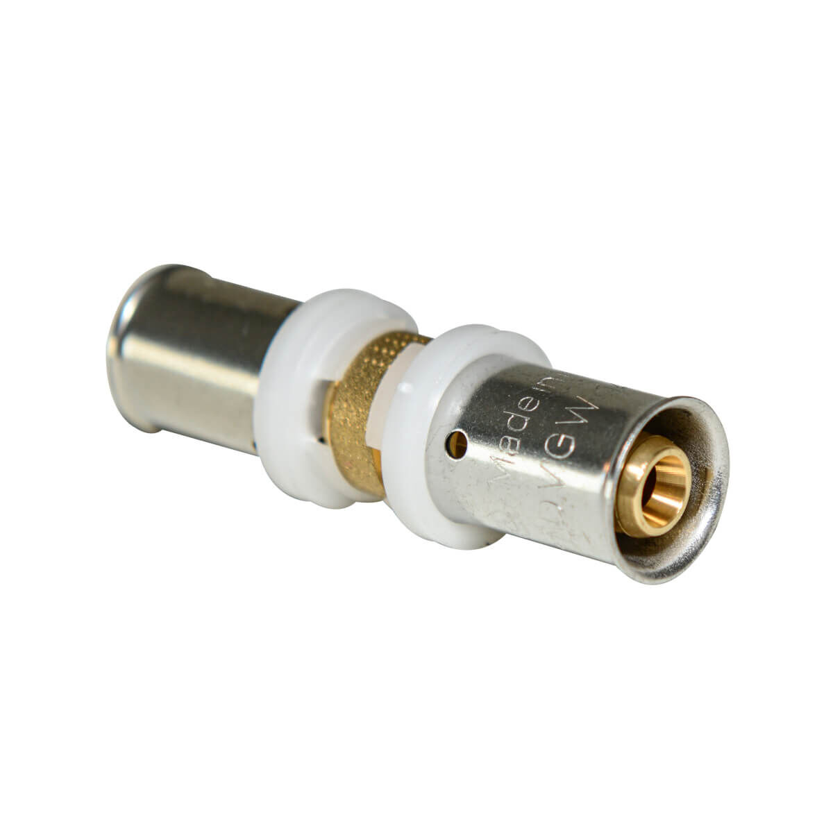 Zewotherm Presskupplung 17 x 2 mit zwei gleichen Presshülsen