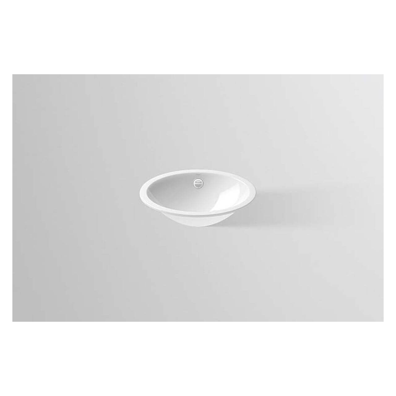 Alape Einbaubecken EB.O425 Oval 425x325 mm Weiß