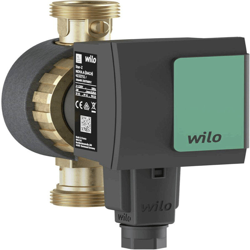 Wilo Trinkwasserpumpe Star-Z NOVA A, G 1, 138mm, PN 10, 230 V