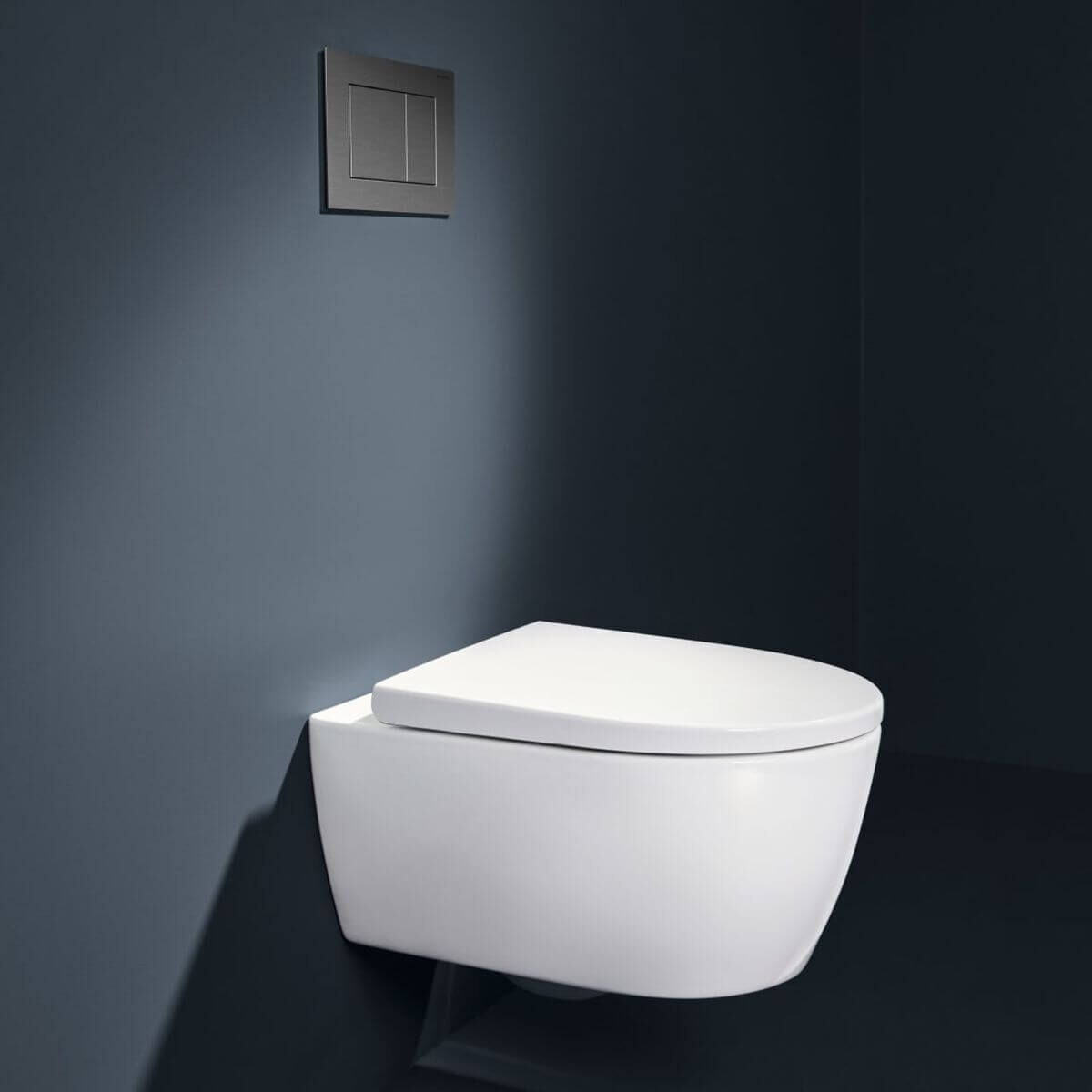 Geberit Wand-Tiefspül-WC iCon Set mit WC-Sitz weiß