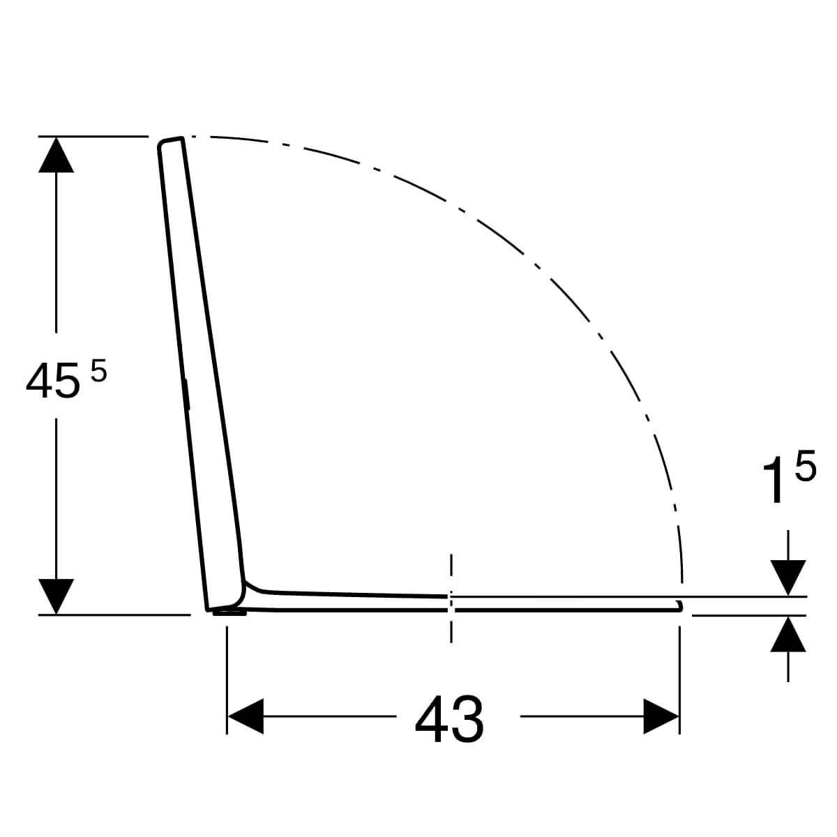 Geberit WC-Sitz iCon Absenkautomatik weiß