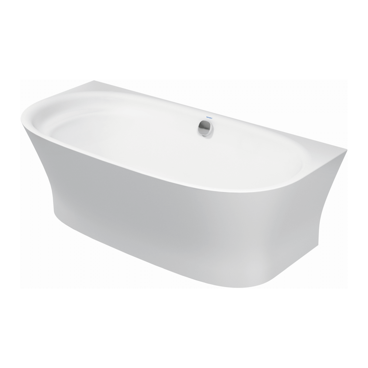 Duravit Badewanne Cape Cod 190x90 cm matt Weiß, Vorwandmontage