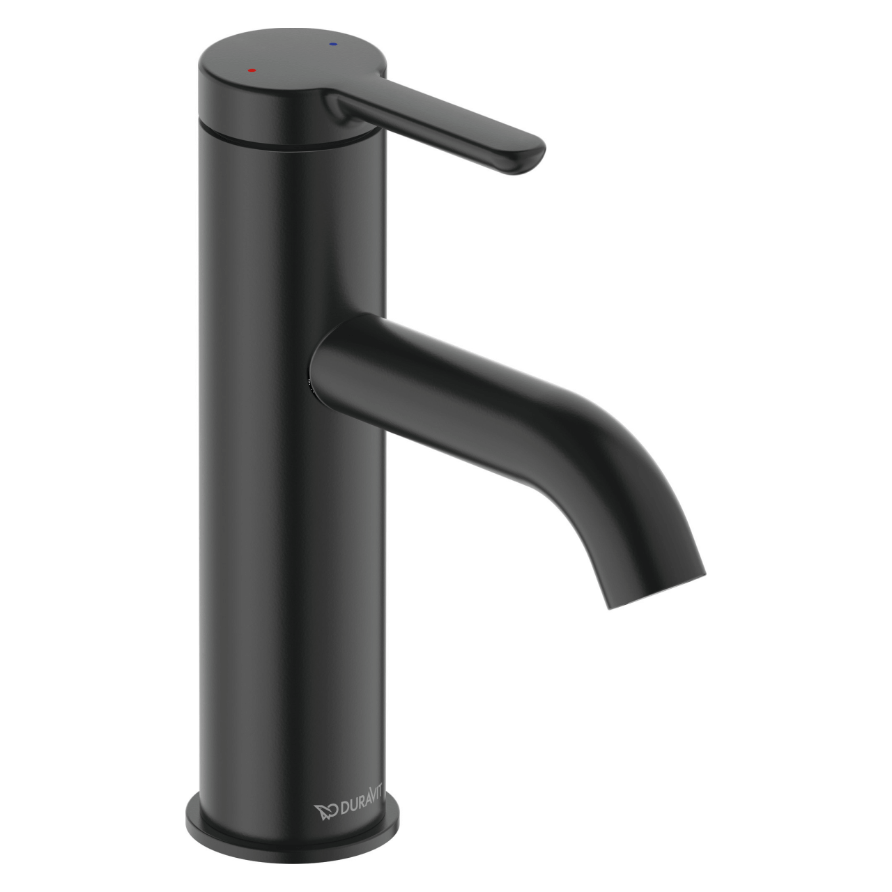 Duravit Waschtischarmatur C.1 M Schwarz Matt 113 mm Ausladung