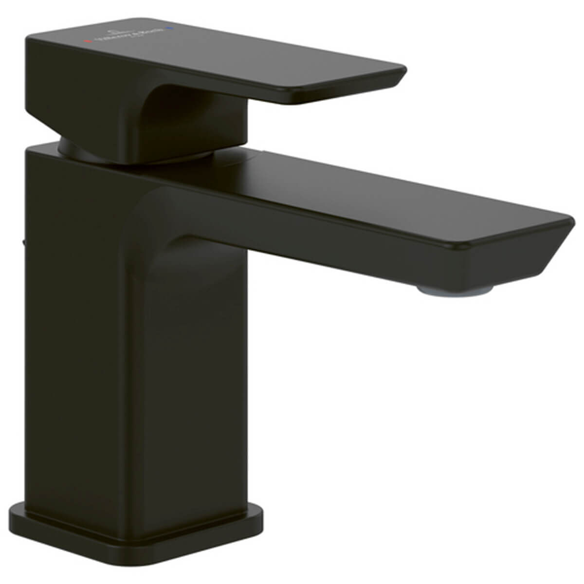 Villeroy & Boch Waschtischarmatur Subway 3.0 schwarz matt mit Ablaufgarnitur