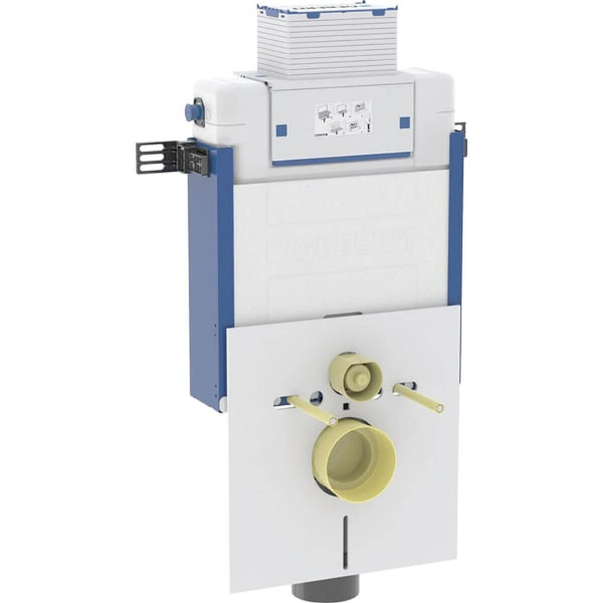 Geberit Wand-WC-Element Kombifix BH 82 cm mit Omega UP-Spülkasten