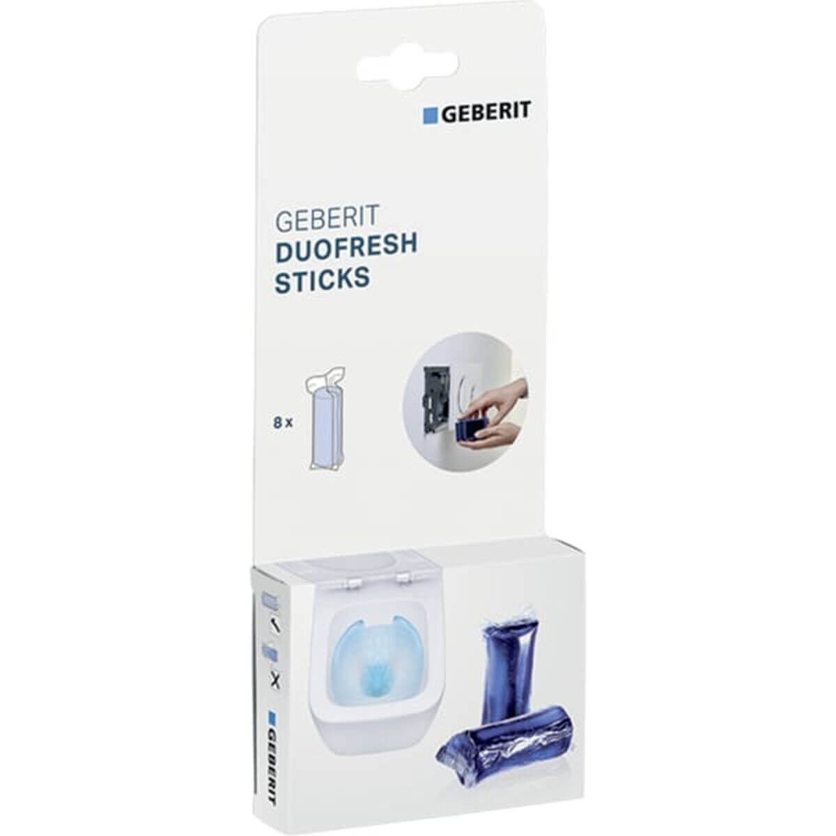 Geberit DuoFresh Stick gegen Kalk und Urinstein