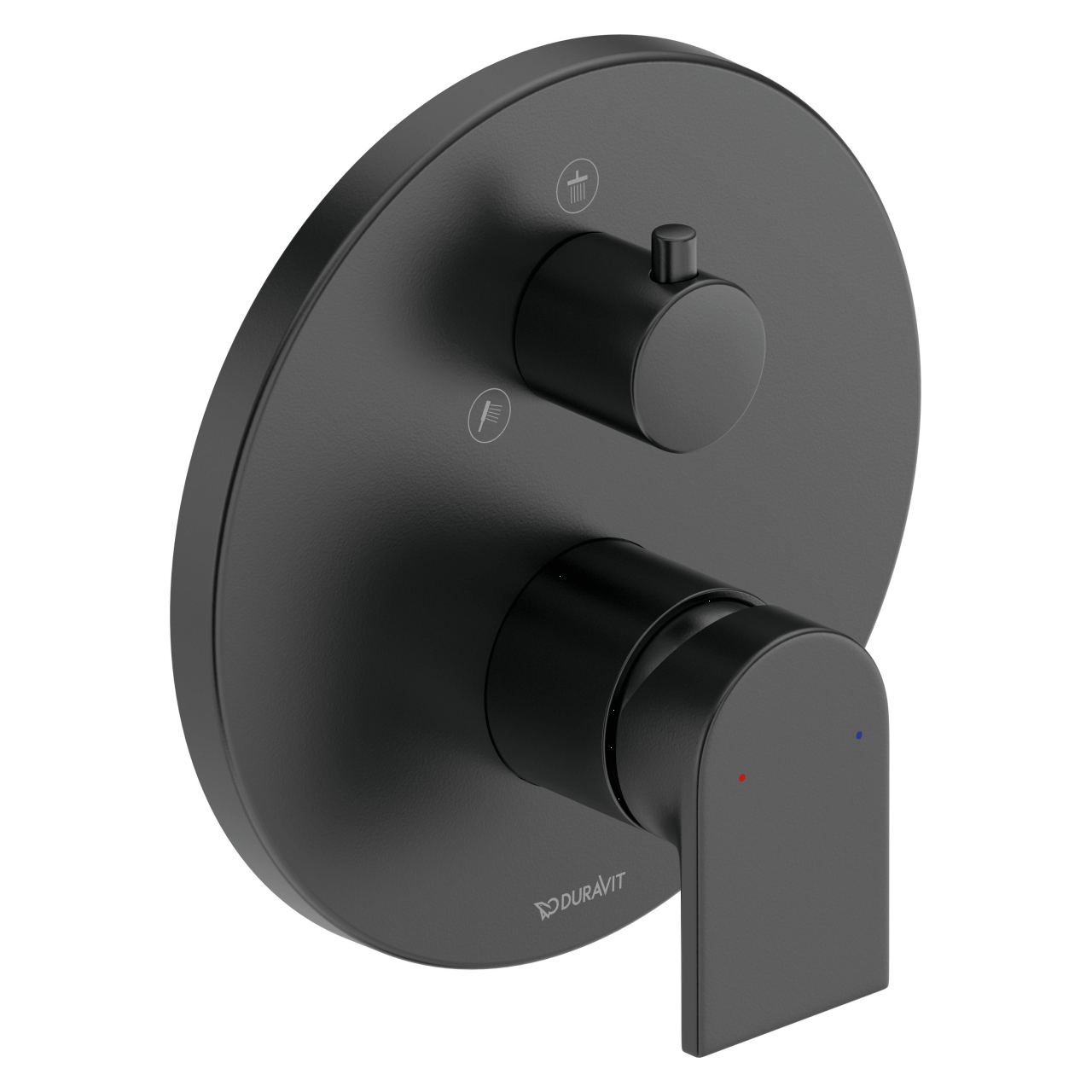 Duravit Brausearmatur Tulum UP Schwarz Matt 2 Verbraucher