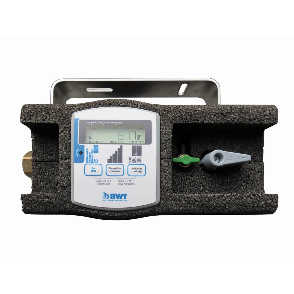 BWT HZ-Enthärter-Station HES Einbaulänge AQA therm mit Verschraubung 296 mm