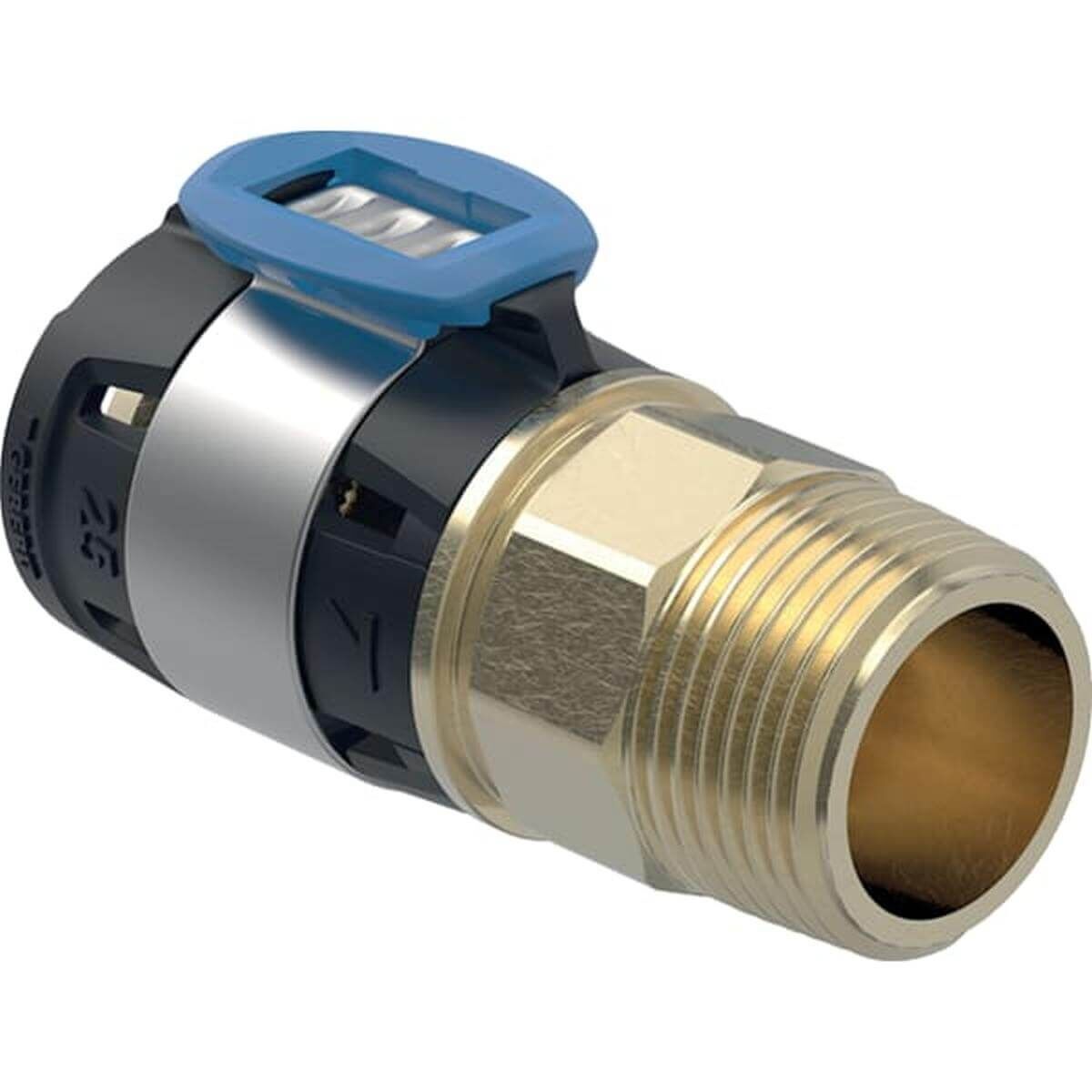 Geberit Übergang FlowFit Ø 32 mm R 1 mit Außengewinde
