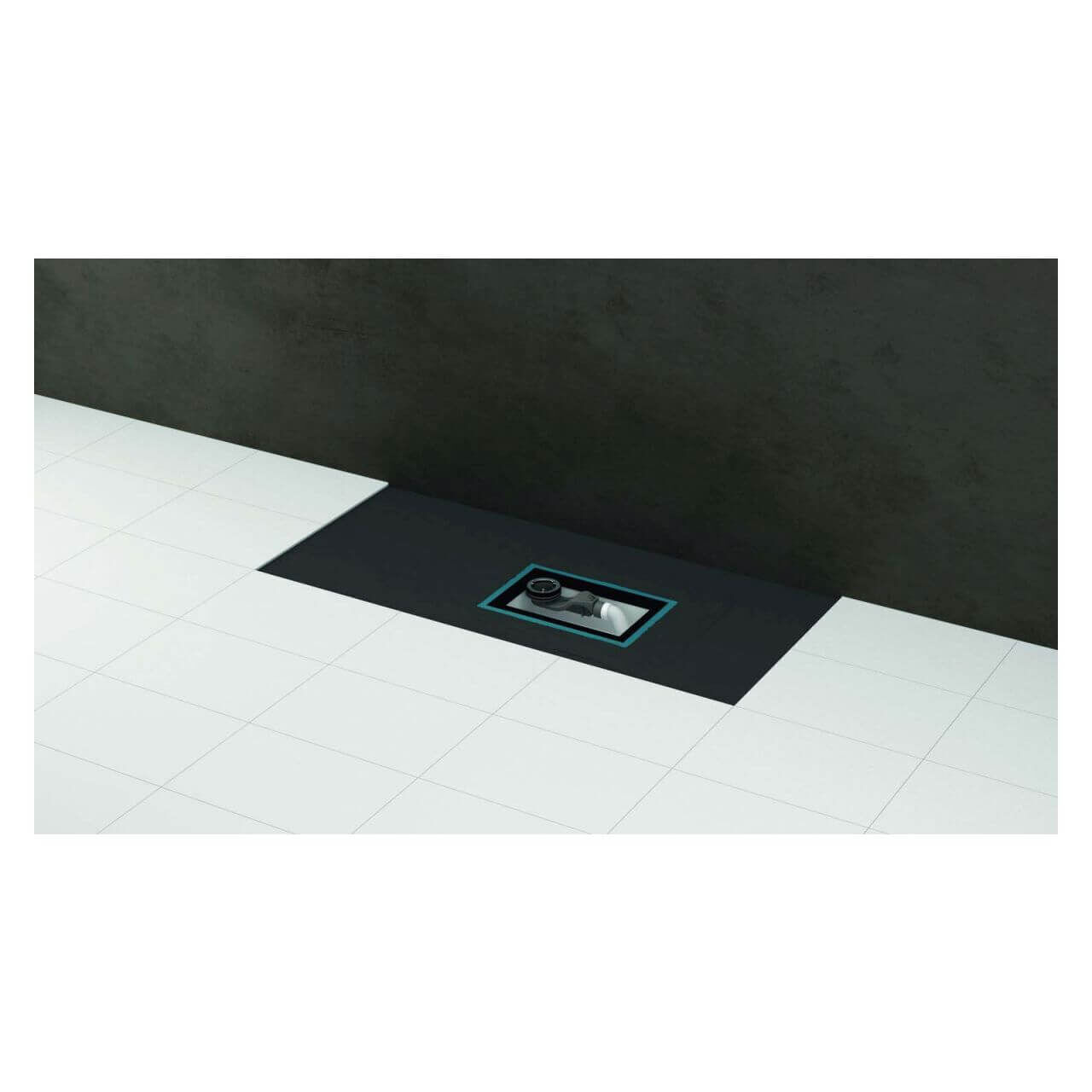Bette Installationsbox Easy Connect mit Deckel aus Piocelan
