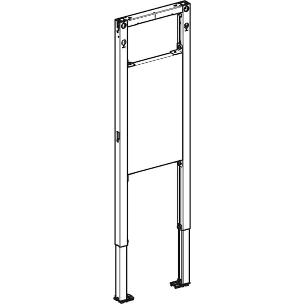 Geberit Duofix Montageelement 112 cm - barrierefrei für Stütz- und Haltegriffe
