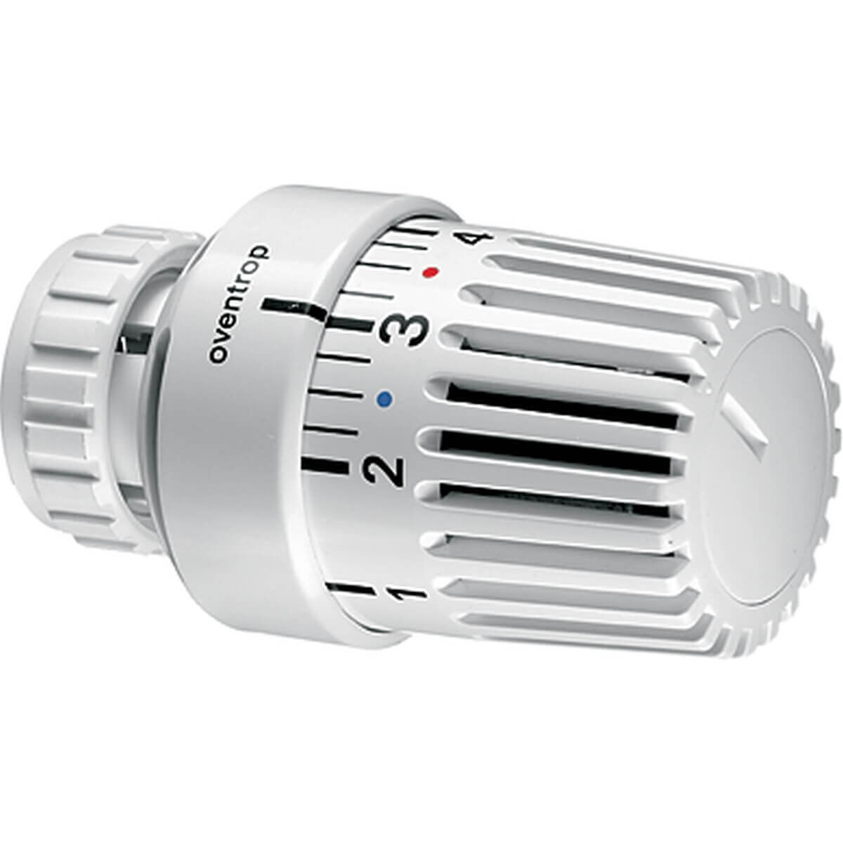 Oventrop Thermostat Uni LD 7-28 °C weiß mit Nullstellung mit Memoscheibe