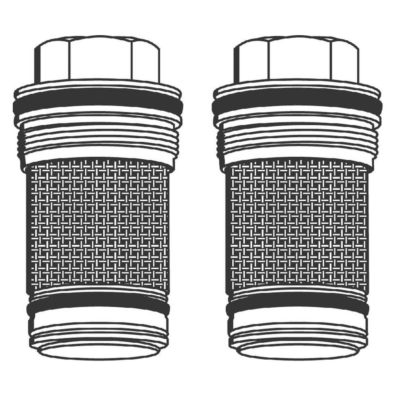 Grohe Rückflussverhinderer DN 20 für Grohmix 2 Stück