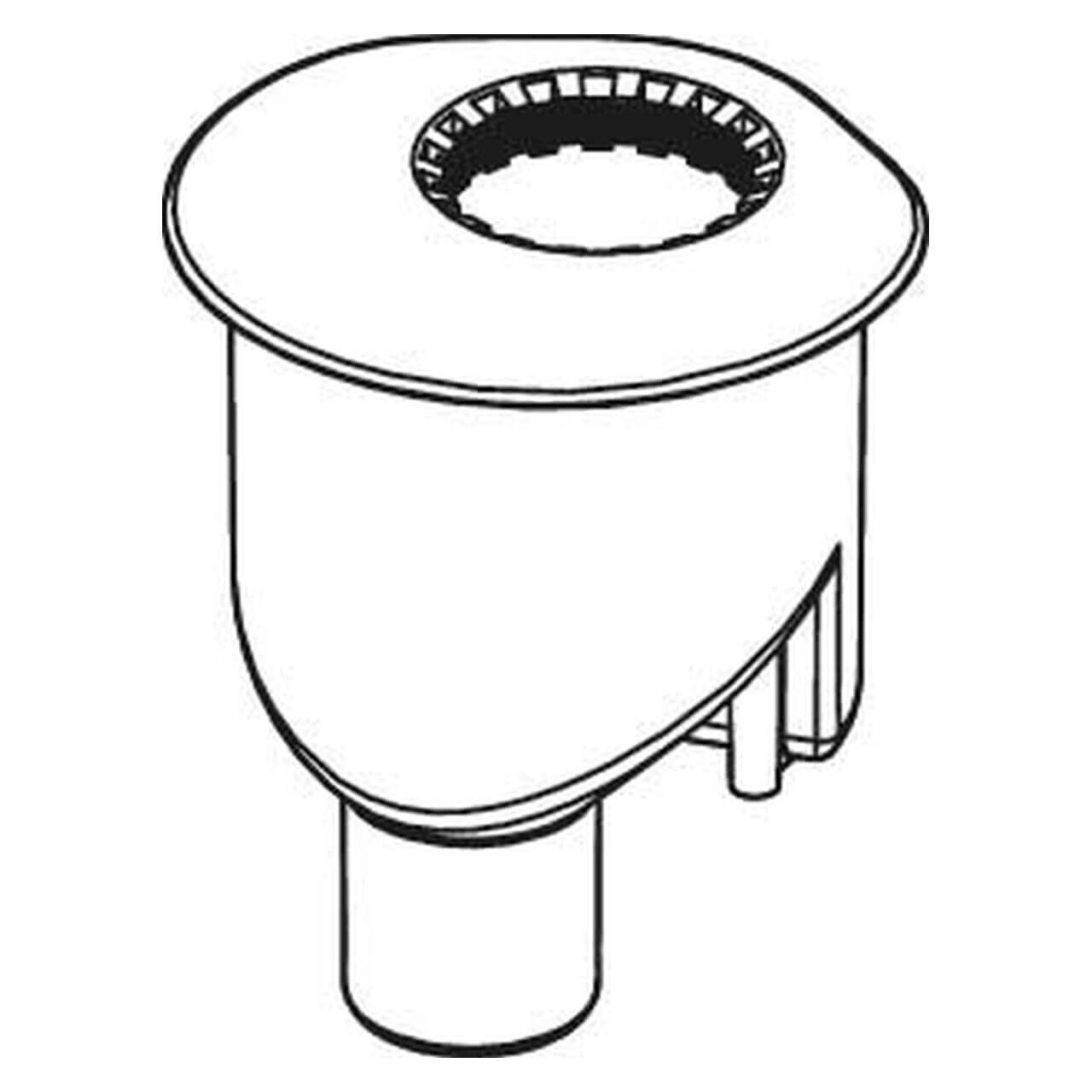 Tece Ablaufmodul Tecedrainline DN 50 senkrecht