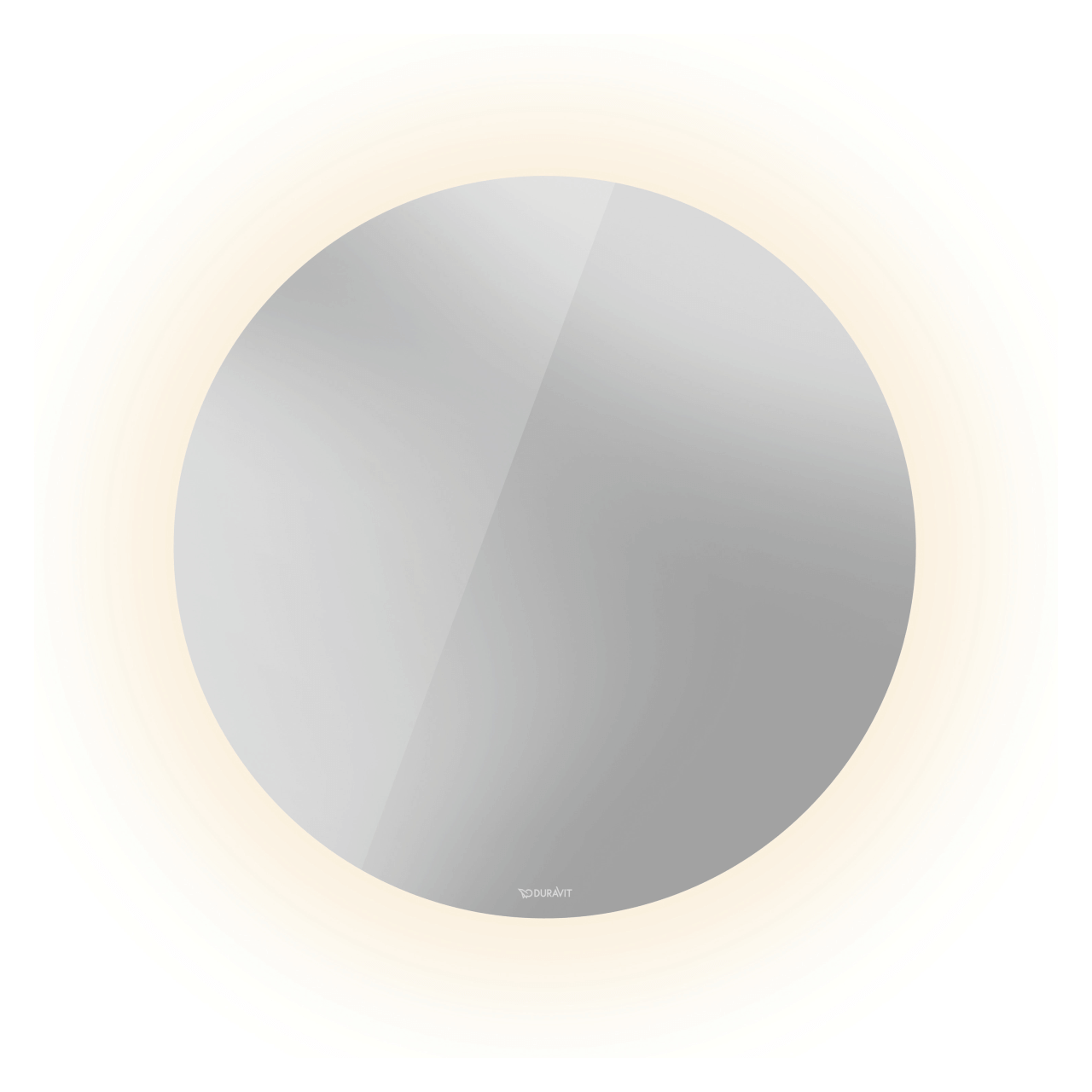 Duravit LED-Spiegel Weiß Ø70 cm 31 W