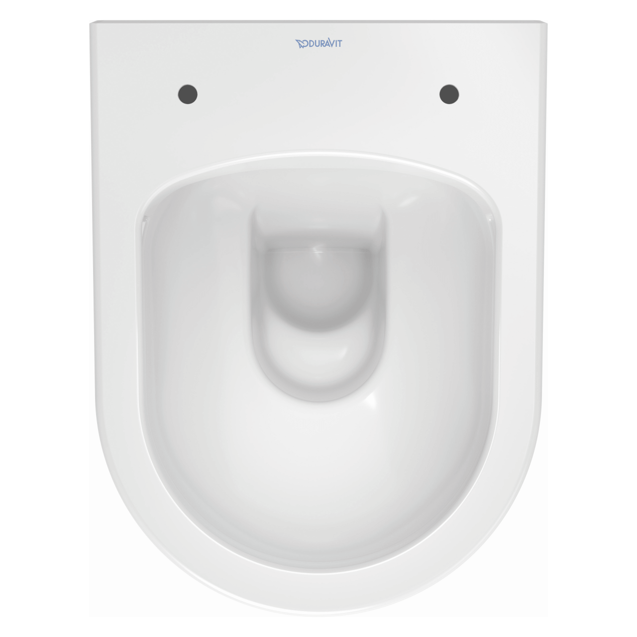 Duravit Wand-Tiefspül-WC Compact Me by Starck 37x48 cm Rimless Weiß/Weiß Seidenmatt WonderGliss (25300926001)