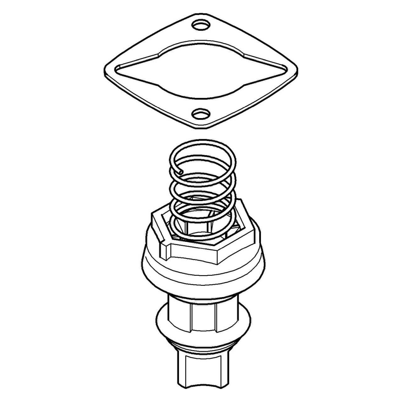 Grohe Druckspüler-Kolben
