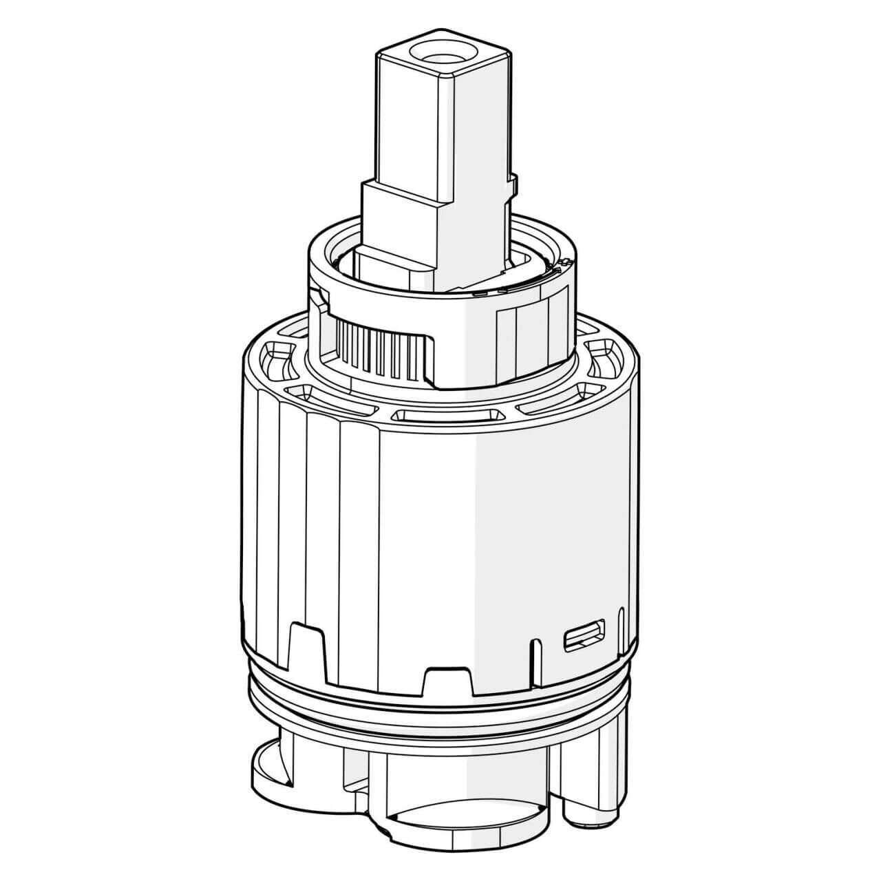 Hansa Kartusche 3.5 Classic mit Keramikscheiben