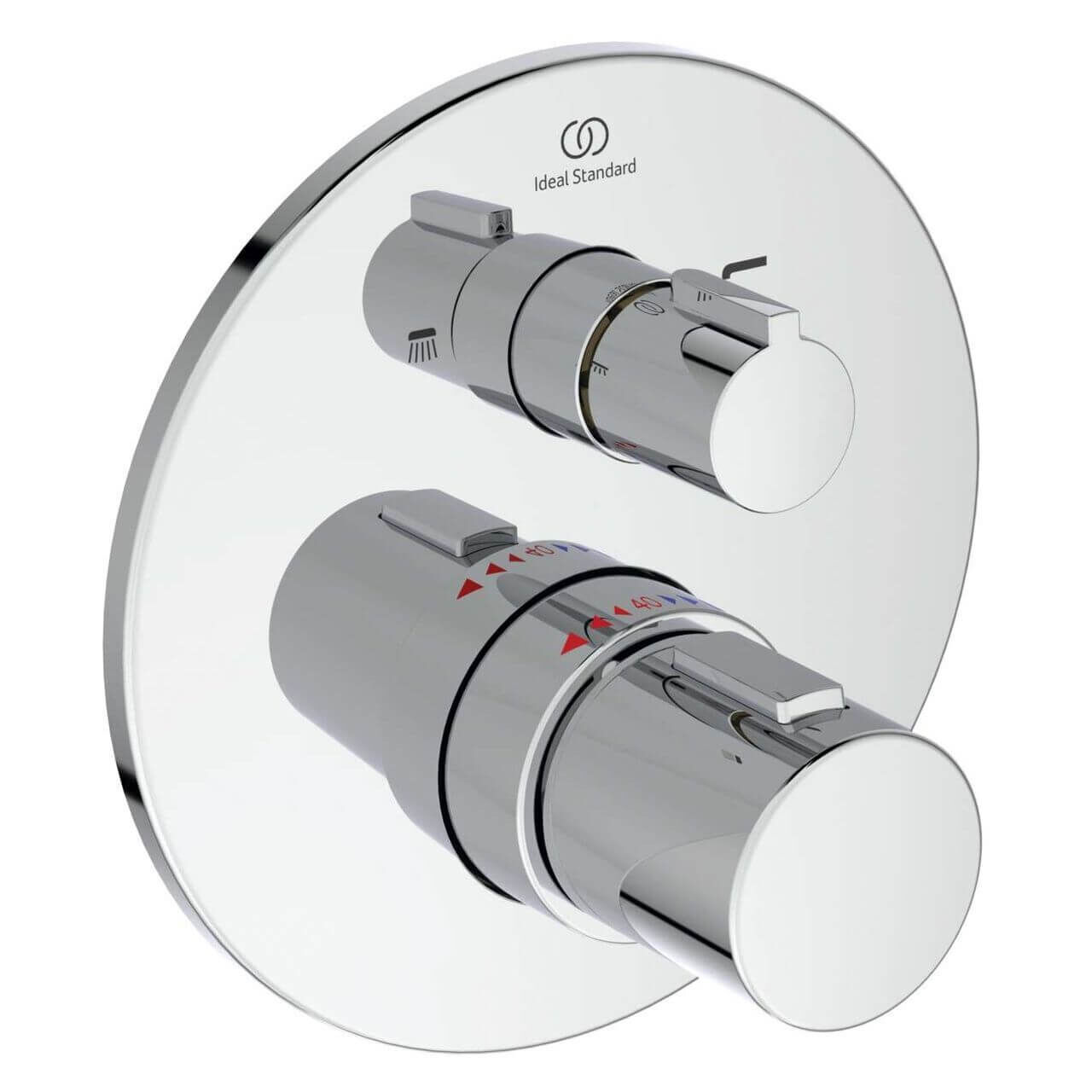 Ideal Standard Fertigmontageset Ceratherm T100 Chrom