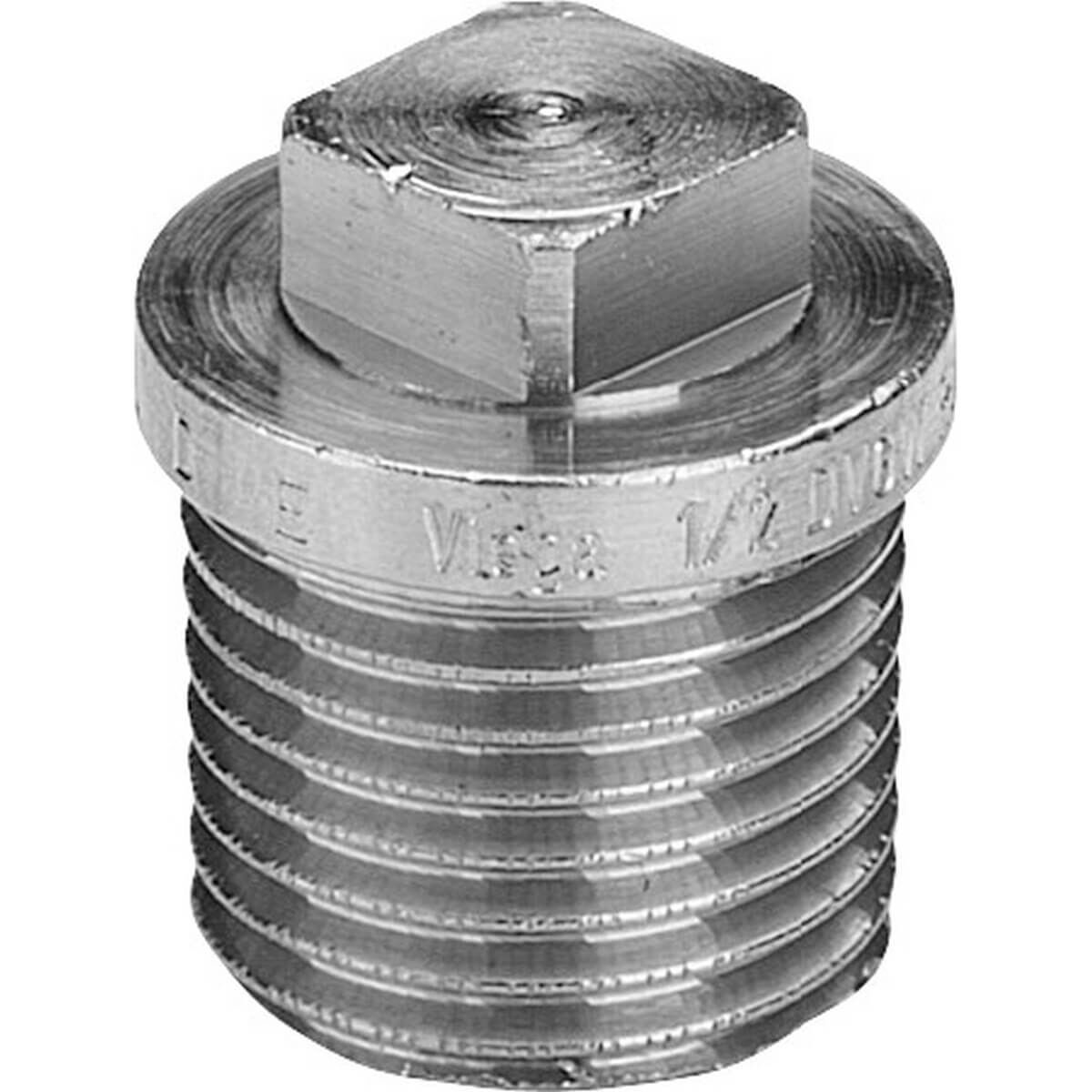 Viega Stopfen 3290 R 3/8 Rotguss Vierkant