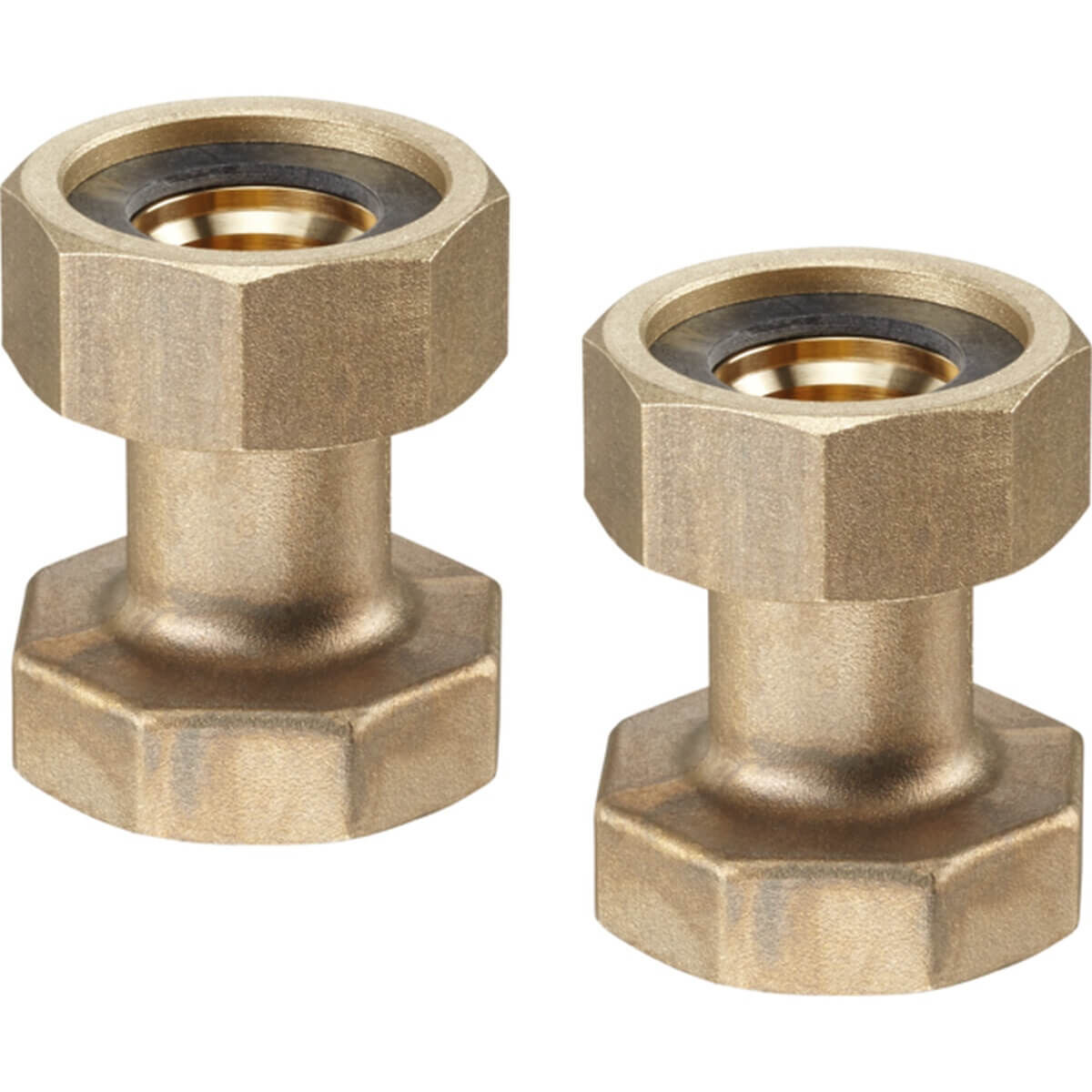 Oventrop Anschlussstück-Set G 1/2 IG x Pumpenflansch für G 1 1/2