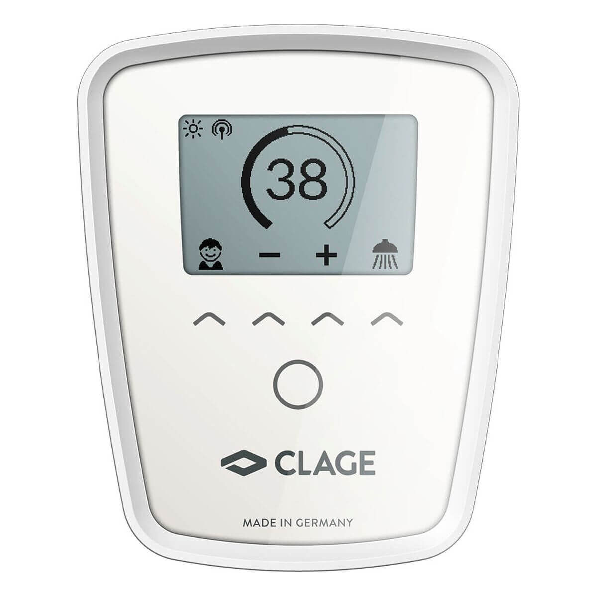 Clage Durchlauferhitzer DEX Next 18-27 kW E-Paper-Display elektronisch geregelt