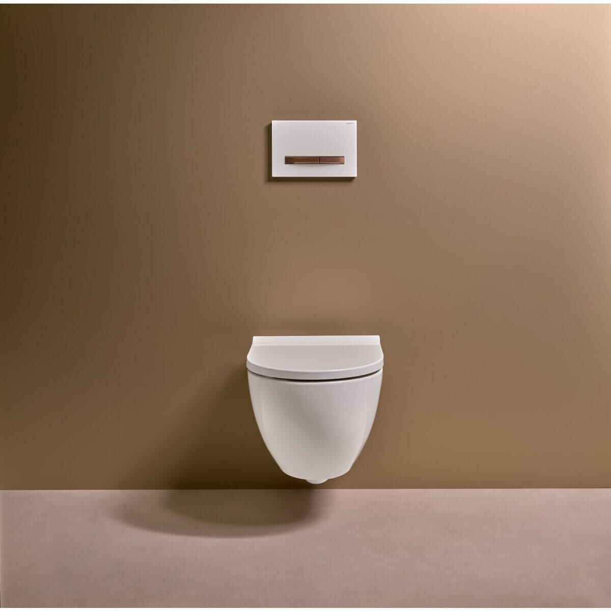 Geberit Wand-Tiefspül-WC-Set Acanto 36 x 38,5 x 53,5 cm 4,5 l geschlossen weiß
